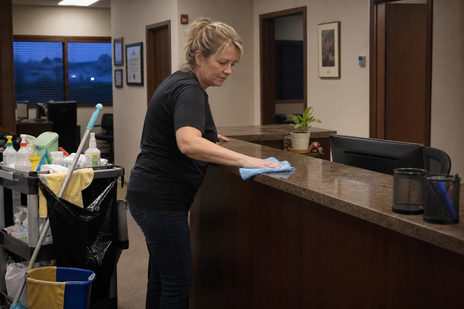 Office and commercial cleaning services in Dallas, Oregon